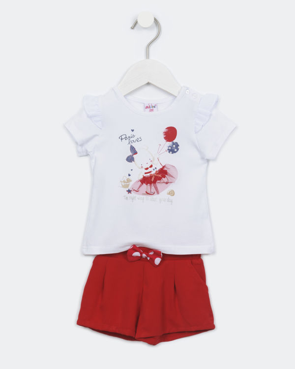 Picture of C1958 GIRLS TWO-PIECE HIGH QUALITY SET IN SHORTS